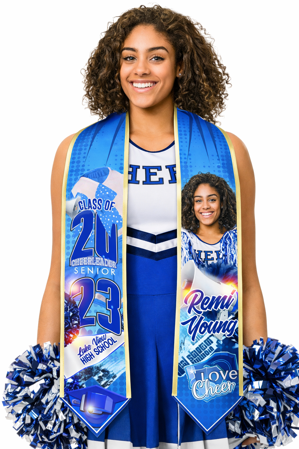 70" Custom Graduation Stole