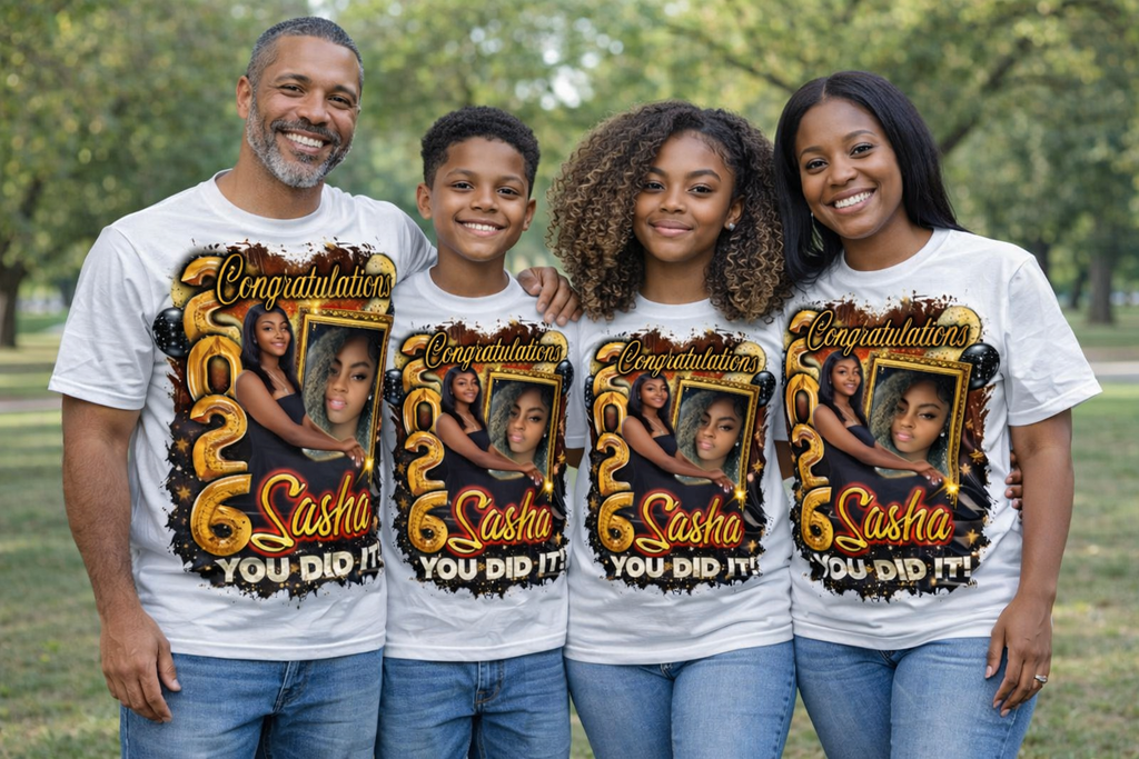 Proud Family Graduation Shirt – “You Did It” Celebration Tee