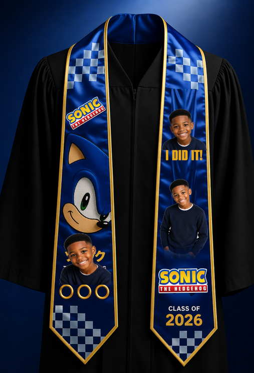 45" Custom Graduation Stole